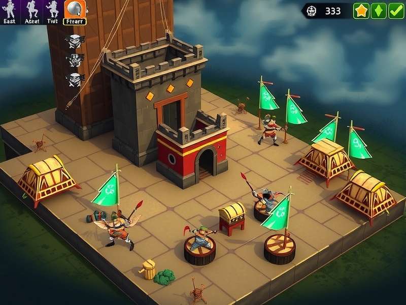 Fennel Force Stronghold Siege troop management interface